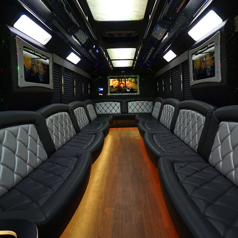 party bus in Charleston