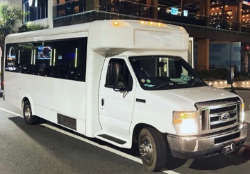 party bus exterior